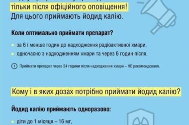 Що робити у разі радіаційної аварії?