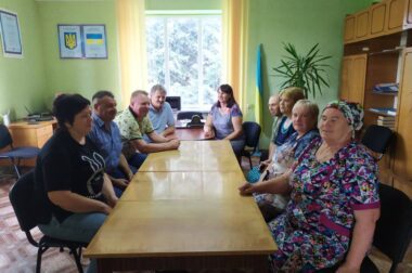 03 серпня 2023 р директор Пироженко О.О. провела зустріч з населенням